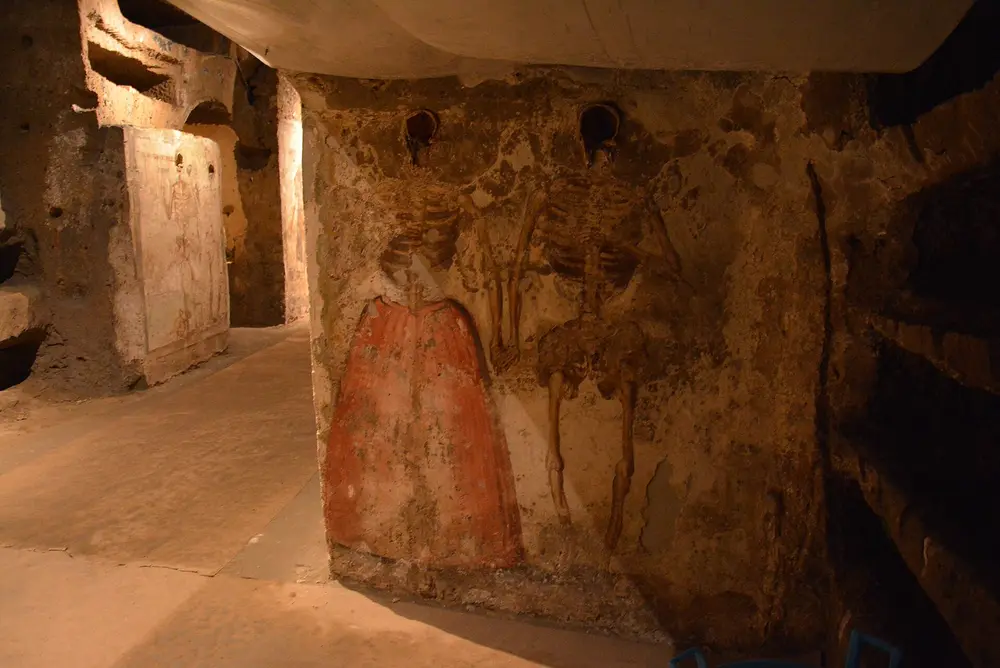 Catacombe di San Gaudioso, sotto la basilica della Sanità