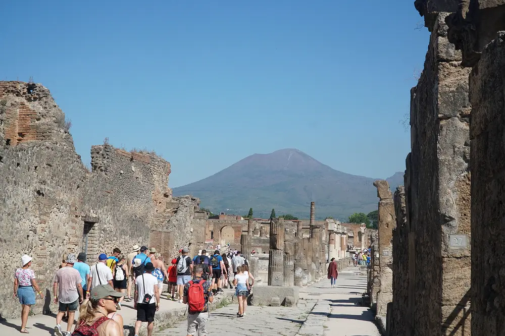 Vesuvio e Pompei in un giorno, con pizza sulle pendici